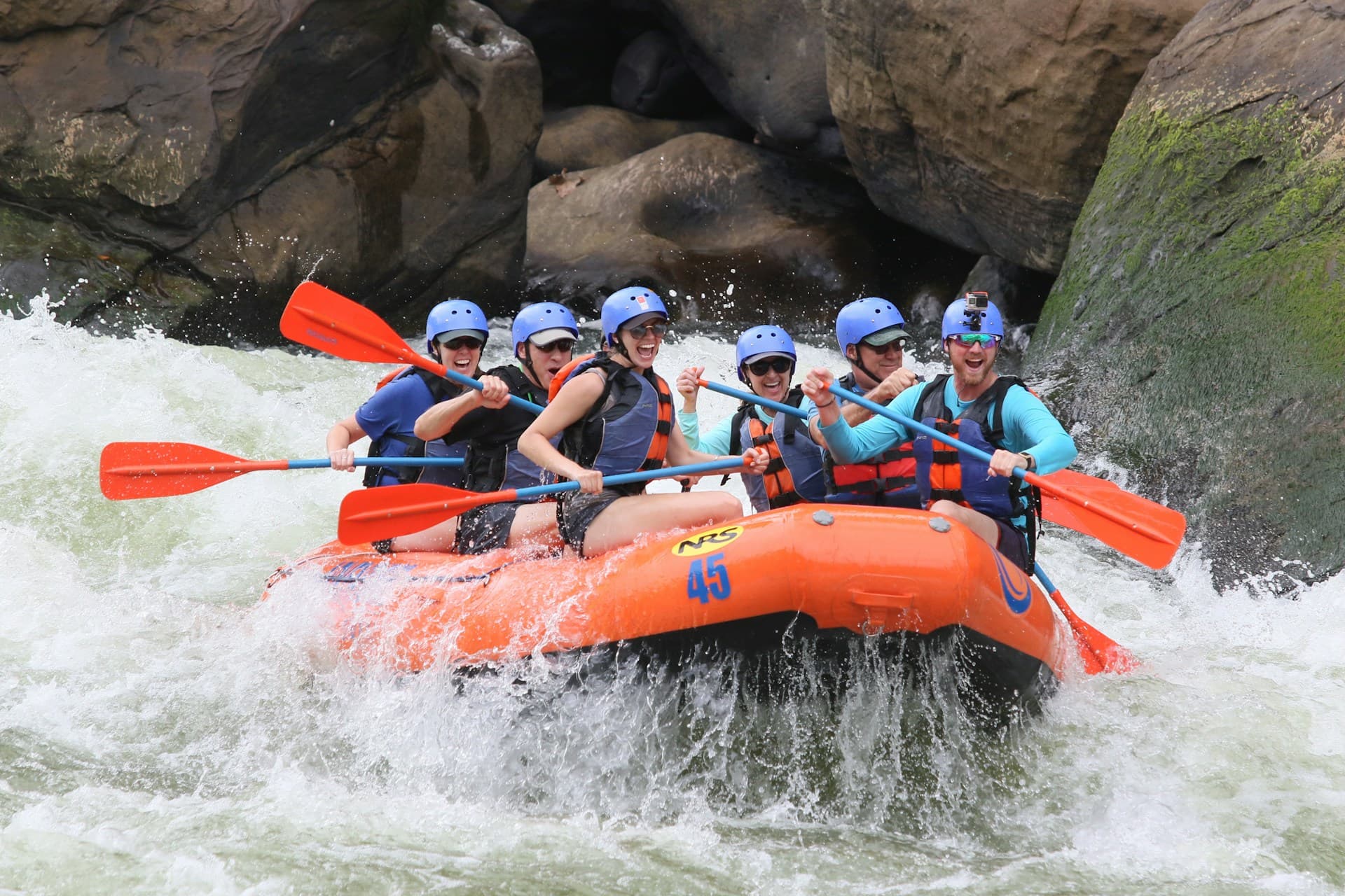 Sharing Rafting